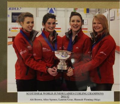 Scottish & World Junior Ladies Curling Champions 2011/12