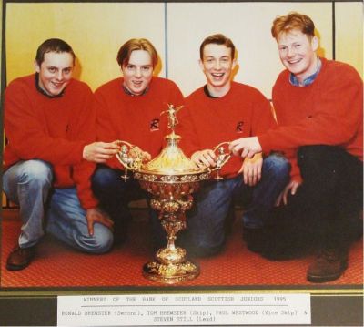 Winners of the Bank of Scotland Scottish Juniors 1995