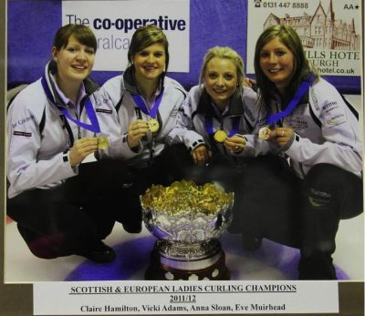 Scottish European Ladies Curling Champions 2011/12