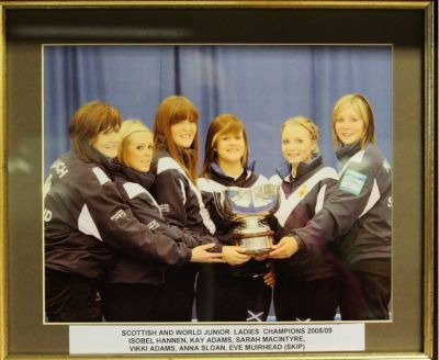 Scottish & World Junior Ladies Champions 2008/09